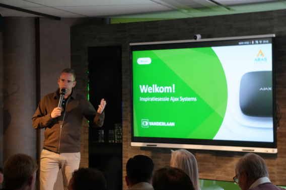 VANDERLAAN B.V. - Inspiratiesessie Aras Security – Ajax Systems
